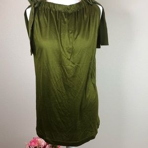 GUCCI Women's Shirt Blouse Top with ribbon sleeve